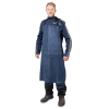 Schweißerschürze Voestalpine Böhler, Spaltleder, blau