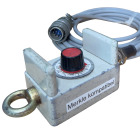 RESTPOSTEN | Merkle-kompatibler Handfernregler | 10-poliger Stecker | mit 2 Haftmagneten | Skala 0–400 | für Elektroden-Schweißgeräte & MIG/MAG