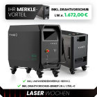 Handgeführtes-Laserschweißgerät Typ THEO-MA1-45 inkl. GRATIS Drahtvorschub | 1200 W | Wobble-Technologie | 4 mm Einschweißtiefe | Reinigungsfunktion | CE-Zertifiziert ✔