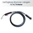 Schweißbrenner ErgoPlus 25 | 3 - 5 Meter lang