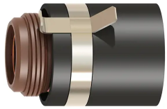 Brennerkappe ohmsch für Hypertherm-Duramax-Hyamp-Maschinenschneidbrenner, 30 - 125 A, Hersteller-Nr. 420156
