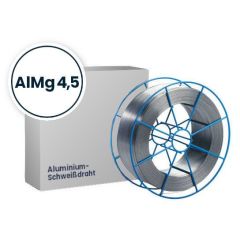 Aluminium-Schweißdraht AlMg 4,5, 1,0 mm ø, D-200-Spule, 2 Kg