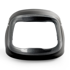 Schweißmaskenersatzschale, Halterahmen außen für 3M Schweißhelm Speedglas G5-01 | mit Scharniermechanismus, Drehgelenk-Ring und Visierrahmen, hochklappbar | Hersteller-Nr. 610195