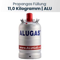 Pfand / Nachfüllung für 11,0 Kg | Alu-Propanflasche