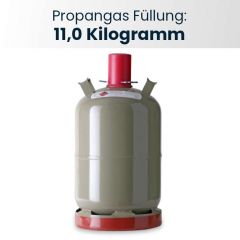 Pfand / Nachfüllung für 11,0 Kg | Propanflasche Grau