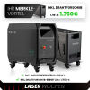 Handgeführtes-Laserschweißgerät Typ THEO-MA1-45 inkl. GRATIS Drahtvorschub | 1200 W | Wobble-Technologie | 4 mm Einschweißtiefe | Reinigungsfunktion | CE-Zertifiziert ✔
