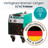 MAG-Schweißanlage RedMIG eco 2800 K | 280 A Trafo-Power | 4-Rollen DV-Getriebe