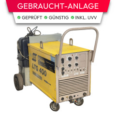 ESAB LTG 400 | WIG-Schweißanlage | Thyristor-reguliert | bis 400 A | wassergekühlt | robuste Bauweise | gebraucht