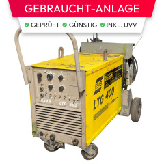 ESAB LTG 400 | WIG-Schweißanlage | DC-Gleichrichter | bis 400 A | Industrieausführung | robuste Werkstatttechnik