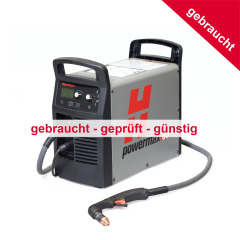 Hypertherm Powermax 65 SYNC | Plasma-Inverter-Schneidanlage | bis ca. 65 A Schnittstrom | SmartSYNC-Kartuschen-Technologie | ohne CPC-Maschinenanschluss | gebraucht