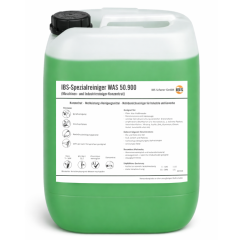 IBS-Spezialreiniger WAS 50.900 | Industriereiniger Konzentrat 20 L | kennzeichnungsfrei & ESD-zertifiziert | neutraler Hochleistungs-Allzweckreiniger