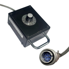 RESTPOSTEN | Handfernregler 8 m | passend für Merkle Drehtische | Magnetfuß für flexible Positionierung | präzise Geschwindigkeitsregelung