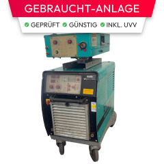 Merkle HighPULSE 550 DW | Pulse-Arc-Inverter-Schweißanlage | MIG/MAG-Puls | bis 550 A | 4-Rollen-Drahtvorschub | wassergekühlt | Industrieausführung