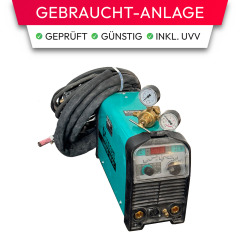 Merkle LiteTIG 190 DC | WIG-Inverter-Schweißanlage | kompakt & mobil | stufenlos 5–190 A | HF-/Lift-Zündung inkl. Pulsfunktion | gebraucht