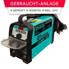 Merkle LiteARC 180 | Elektroden-Inverter-Schweißanlage | MMA/E-Hand | bis 180 A | 230 V | kompakt & mobil