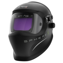 Optrel sphereX 2.5 Automatik‑Schweißhelm | großes Sichtfeld & ShadeTronic | 5 Sensoren, IsoFit X, Schleifmodus | schwarz