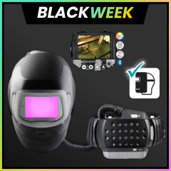BLACKWEEK| Schweißhelm 3M Speedglas Typ G5-03 Pro Air inkl. Automatik-Schweißfilter G5-01/03VC | Hersteller-Nr. 637730