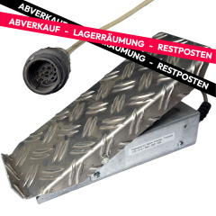 RESTPOSTEN | Fußfernregler passend für REHM INVERTIG / TRANSTIG 170 / 210 / 260 / 330 / 400 | 8‑poliger Stecker | 4,5 m Anschlusskabel | stufenlose Schweißstromregelung