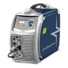 PRODUKT DES MONATS | voestalpine Böhler URANOS NX 2200 MTE | 3-in-1-Multiprozess-Inverter-Schweißgerät | 600 Arc-Programme, 240 Jobs | 220 A | 4-Rollen-DV | inkl. Starter-Set