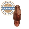 Kontaktdüse Original Merkle für MIG/MAG-Brenner Cu-Cr-Zr, Roboter-Qualität mit längerer Standzeit, für Merkle-Brenner SB/SBT 307/351 G - 322/352/502/503/504 W, 0,8 -2,0 mm ø | 10er - / 50er-Packung