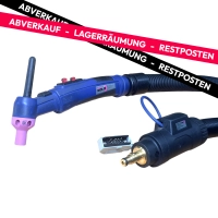 RESTPOSTEN | ABICOR BINZEL xFUME TIG 150 | WIG-Rauchgasabsaugbrenner | 150 A DC | Fronius-Zentralanschluss | Rechteckstecker 9-pol. | Up/Down | 4 m