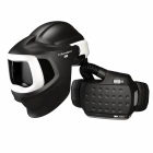 3M Speedglas 9100 MP Schweißhelm mit Adflo-System ohne Filter | Atemschutz TH3 | Flip-Up Visier | Hersteller-Nr. 577700