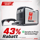 AKTIONSPREIS | Plasma-Schneidanlage Hypertherm Powermax 30 AIR inkl. 4,5 mtr. Handschneidbrenner  | Hersteller-Nr. 088098