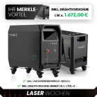 Handgeführtes-Laserschweißgerät Typ THEO-MA1-45 inkl. GRATIS Drahtvorschub | 1200 W | Wobble-Technologie | 4 mm Einschweißtiefe | Reinigungsfunktion | CE-Zertifiziert ✔