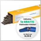 Guss-Stabelektrode Typ UTP 8 | Verschiedenen Größen | 5er-/10er-/20er-Packung | inkl. GRATIS Köcher