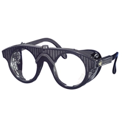 RESTPOSTEN | Autogen-Schutzbrille mit verstellbaren Bügeln | Ausführung mit Schutzglas, farblos, splitterfrei
