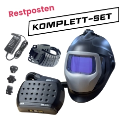 RESTPOSTEN | AUSSTELLER | 3M™ Speedglas™ 9100 Air mit Schweißfilter 9100XX und Adflo™ Gebläseatemschutz, inkl. QRS-Luftschlauch, Schweißmaske mit Kopfband