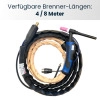 WIG-Schweißbrenner Abicor Binzel Typ ABITIG GRIP 26, 4 bis 8 Meter