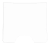 Vorsatzscheibe für Speedglas 9002 Flex View, 120 x 90 mm, innen | Hersteller-Nr. 423000