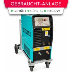 Merkle LogiTIG 300 AC/DC | WIG-Inverter-Schweißanlage | 300 A | AC/DC für Aluminium, Stahl & Edelstahl | WIG-Pulsfunktion | wassergekühlt