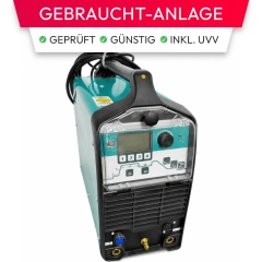 Merkle LogiTIG 221 AC/DC | WIG-Inverter-Schweißanlage | AC/DC TIG & MMA | 5–220 A | HF-Zündung & Pulsfunktion | 230 V