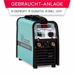 Merkle MobiTIG 180 AC/DC | WIG-Inverter-Schweißanlage | AC/DC TIG & MMA | 180 A | 230 V | HF-Zündung & Pulsfunktion