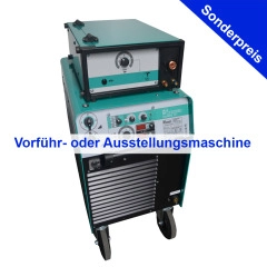 Merkle OptiMIG 351 DW | MIG/MAG-Industrie-Schweißanlage | 350 A | 28 Schaltstufen | Synergic-Drahtautomatik | separater Drahtvorschub | wassergekühlt