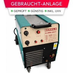 Merkle RedMIG 2800 K | MIG/MAG-Schweißanlage | Kompaktgerät | bis 280 A | 4-Rollen-Drahtvorschub | 400 V