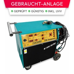 Merkle TIG Insquare W 300 AC/DC | WIG-Inverter-Schweißanlage | AC/DC TIG & MMA | 300 A | wassergekühlt | Squarewave-Technologie