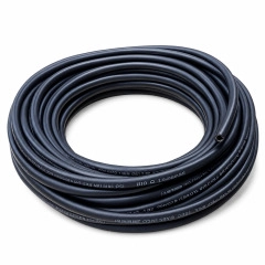 SEMPERIT Gasschlauch EN 559 aus Gummi mit Gewebeeinlage | 6 × 3 mm | 20 bar | für Stickstoff, Argon & CO2 | schwarz ohne Anschlüsse | Meterware