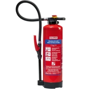 alter Feuerlöscher der entsorgt werden muss